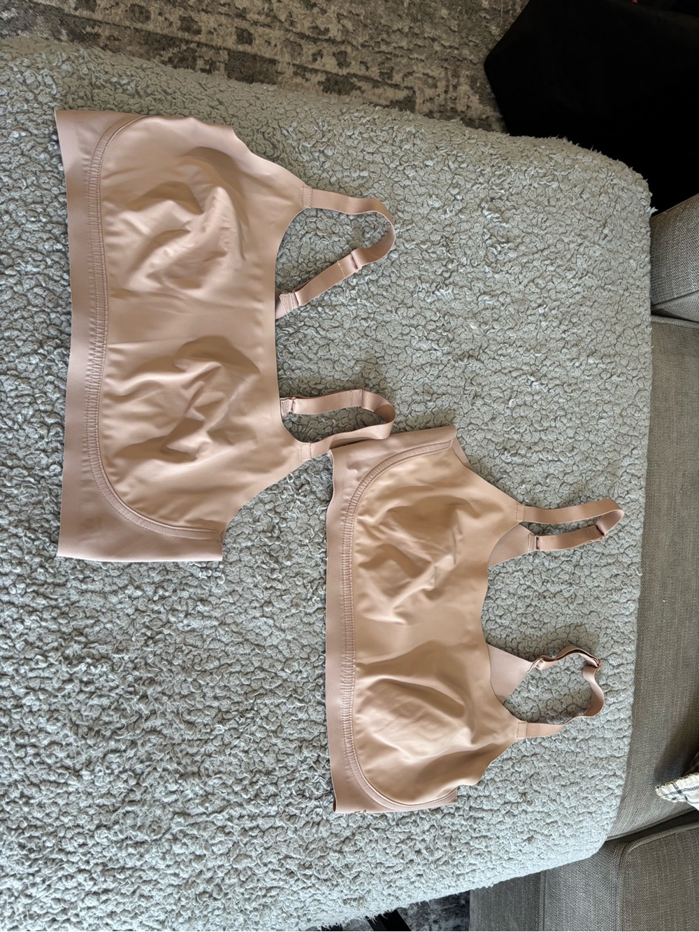 Tommy John Seamless Nude Pink Comfort Crop Top Bralette